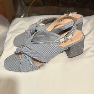 J Crew Heeled Sandals